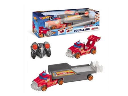 Hot Wheels Double Rig Zdalnie Sterowana Ciężarówka Babyhit pl