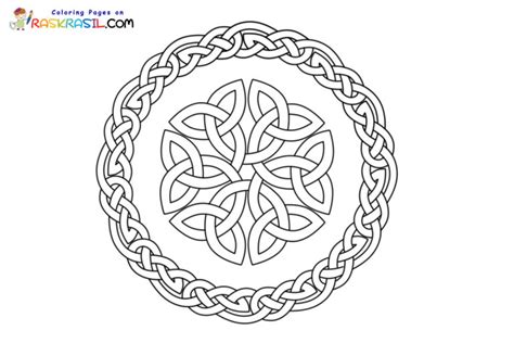 Celtic Knot Coloring Pages