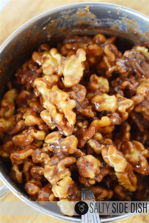 Candied Walnuts In Minutes Crunchy And Easy Easy Side Dish Recipes