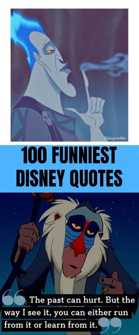 Top 100 Funny Disney Quotes Shortquotescc