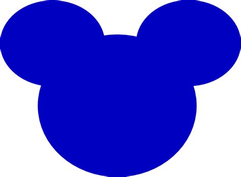 Mickey Mouse Outline Clip Art at Clker.com - vector clip art online ...