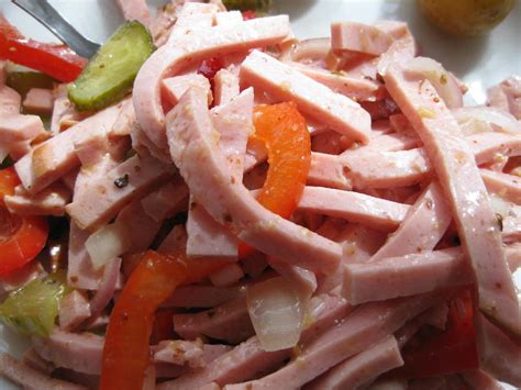 Leberkäse Salat Rezept mit Bild kochbar de