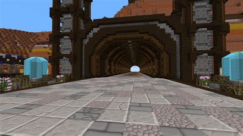 Steampunk Train Station Minecraft