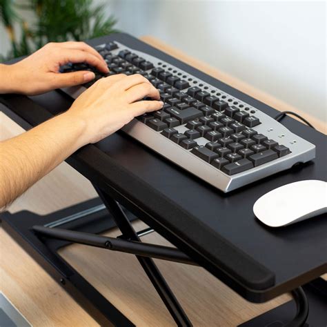 Mount It Standing Keyboard Lift Inches Heavy Duty Adjustable