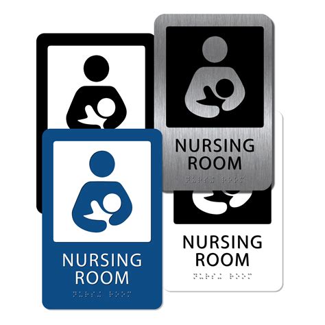 Nursing Room Sign with Braille | Alpha Dog ADA Signs