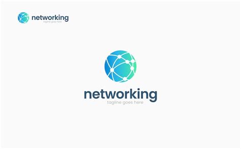 premium vector networking logo
