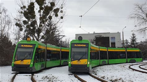 MPK Poznań linia 15 Solaris Tramino S105p 540 YouTube