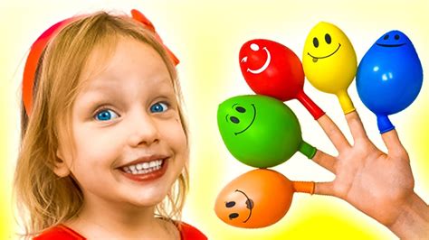 Papa Finger Familienlied Mit Luftballons Spielen Kinderlieder