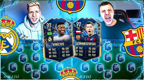 Fifa 23 Tots Vinicius Vs Lewandowski Sbb 🔥🔥 Vs Feelfifa Prediction