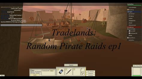 Roblox Tradelands Random Pirate Raids Ep Youtube