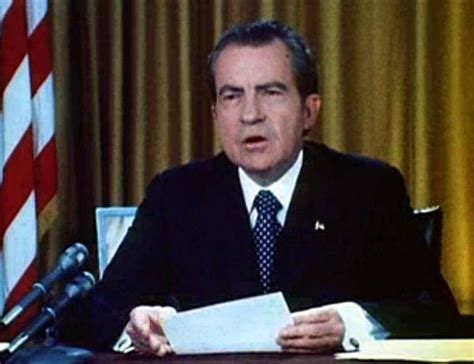 Video of President Nixon's first Watergate speech (1973) - Click Americana