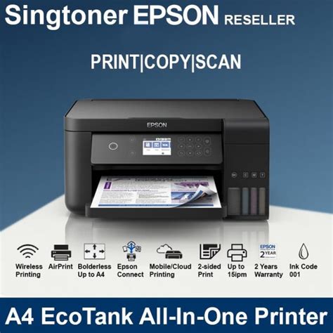 Epson L Wi Fi Duplex In Ink Tank Printer Without Adf