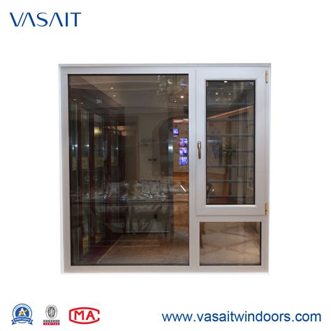 Aluminum Thermal Break Casement Window With Mosquito Screen China Aluminum Thermal Break