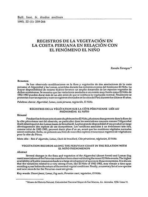 PDF Registros de flora El Niño DOKUMEN TIPS