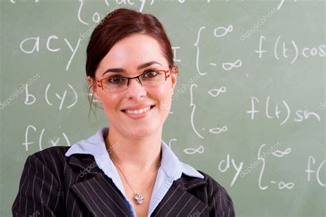 Pretty Young Female Teacher — Stock Photo © Michaeljung 11388991