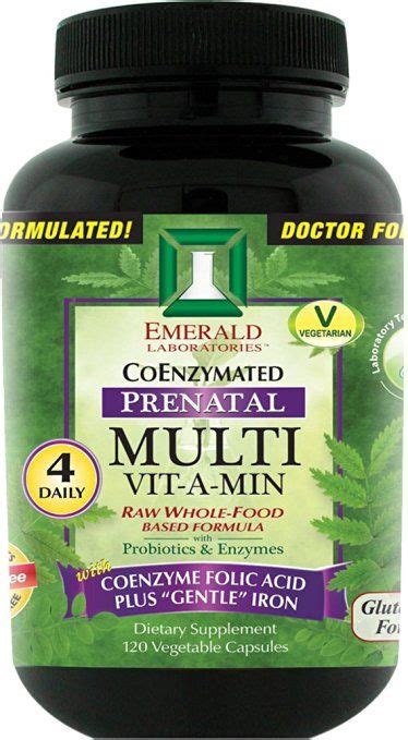 Emerald Laboratories Prenatal Multi Vit A Min 4 Daily With