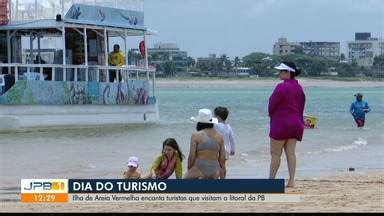 JPB1 Ilha de Areia Vermelha em Cabedelo PB recebe grande público