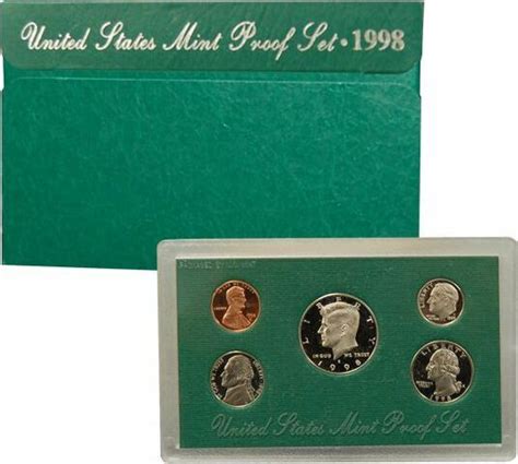 Usa S Us Mint Clad Proof Set Gem Coins W Original Box Coa Gem Pp