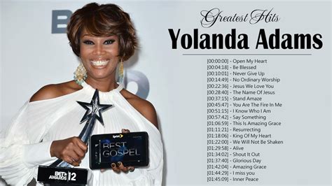 Yolanda Adams Top 20 Best Gospel Songs Of Yolanda Adams YouTube