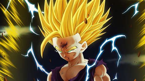 Papel De Parede Dbz Gohan Super Sayajin Papel De Parede Grátis Para Pc Hd