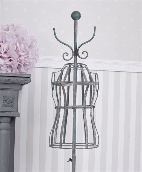 Manekin Krawiecki Shabby Chic Metalowy Sklep Antyki Pl