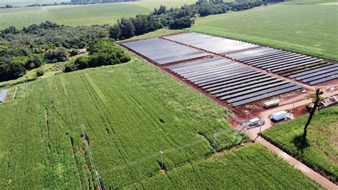 Duas usinas fotovoltaicas de R 25 milhões são inauguradas no Paraná