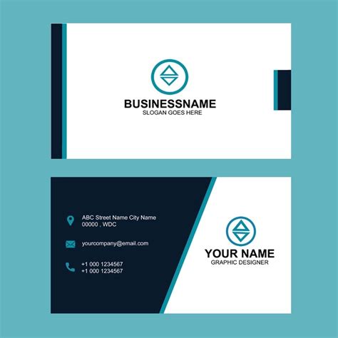 Free Business Card Template Psd Download