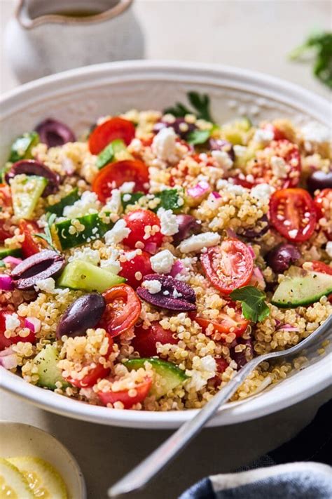 Greek Quinoa Salad Fresh Two Peas Their Pod