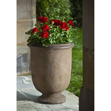 Provencal Urn French Stone Outdoor Planters Kinsey Garden Decor