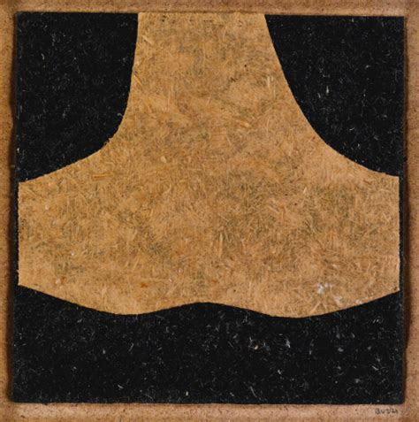 Alberto Burri Cellotex Signed Acrylic And Vinavil On