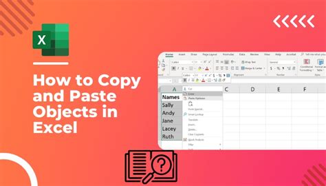 How To Copy And Paste Objects In Excel Easy Guide 2024