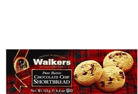 Walkers Chocolate Chip Pure Butter Shortbread 4 4 Oz Pack Of 12 12 Fry’s Food Stores