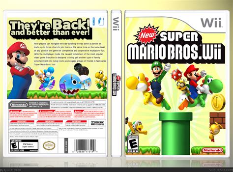 Nsmb Wii Box Art