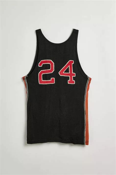 Vintage Number 24 Tank Top Basketball Jersey | Urban Outfitters