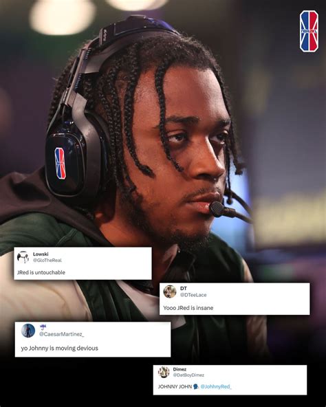 NBA 2K League On Twitter NBA 2KL Pros React To JohhnyRed S Insane