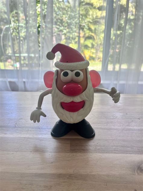 Vintage Santa Spud Mr Potato Head Etsy