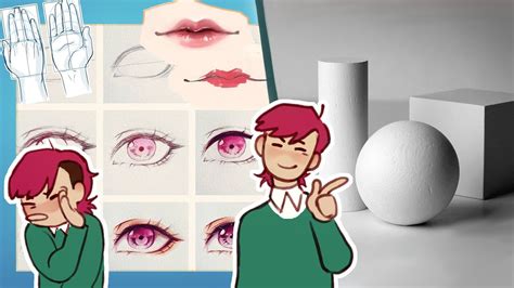 Как рисовать вообще все | Базовые формы и объёмы - YouTube