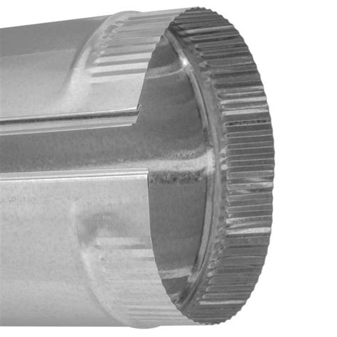 IMPERIAL 4 In X 60 In 30 Gauge Galvanized Steel Round Duct Pipe GLV0123