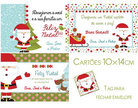 Cartão de Natal Digital Recorte de Papel Elo7