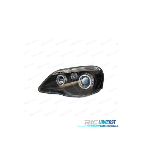 Far Is Angel Eyes Para Volkswagen Vw Polo Fundo Preto