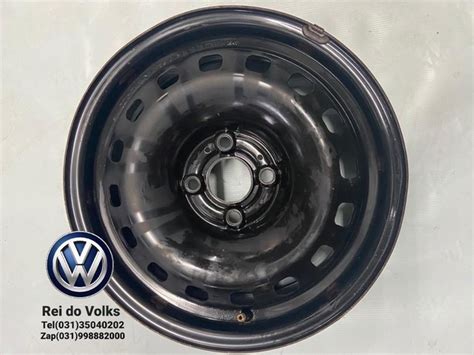 Roda De Ferro Aro Furos Para Linha Volkswagen Carros Vans E