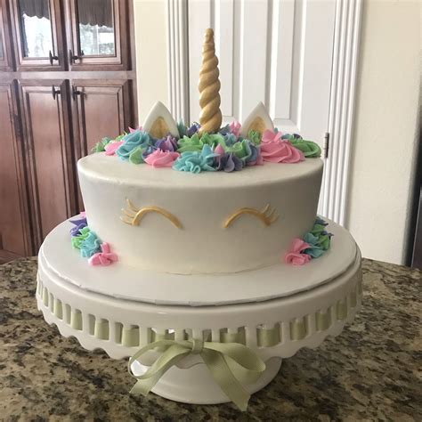 Magical Unicorn Birthday Cake