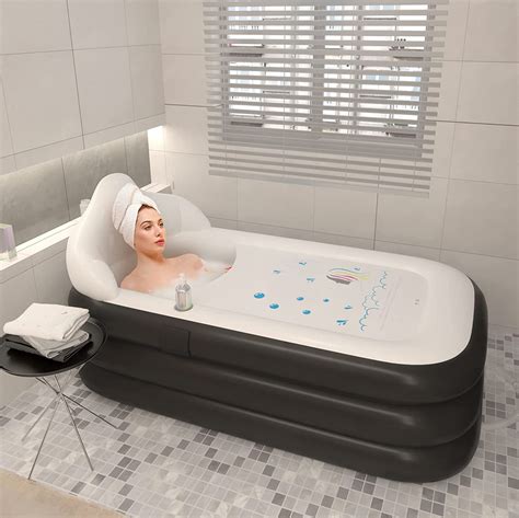 Inflatoast Tina Inflable Port Til Para Adultos Spa En Casa Tina No