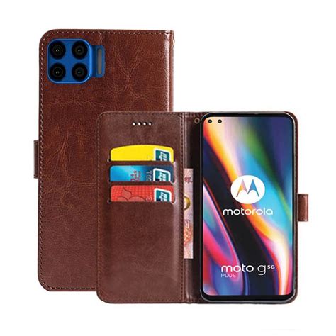 Lompakkokotelo Kortti Motorola Moto G G Plus Ruskea Gigantti