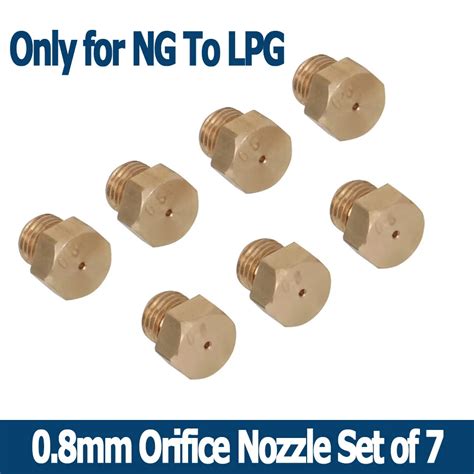 Orifices Nozzle Brass Jet Propane To Natural Gas Lp To Ng 40 Off