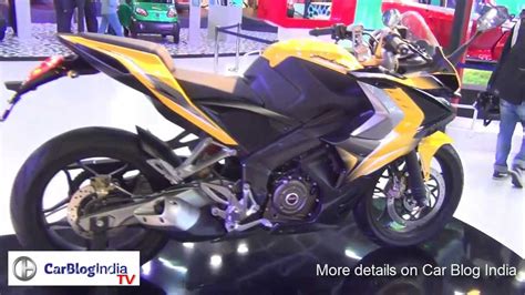 Bajaj Pulsar 400 Ss At Auto Expo 2014 Walk Around Review Features And