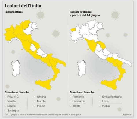 Zona Bianca Da Oggi Per Milioni Di Italiani Dal Lazio Alla Puglia