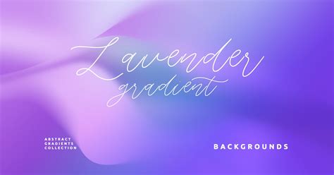 Lavender Gradient Backgrounds, Graphics - Envato Elements