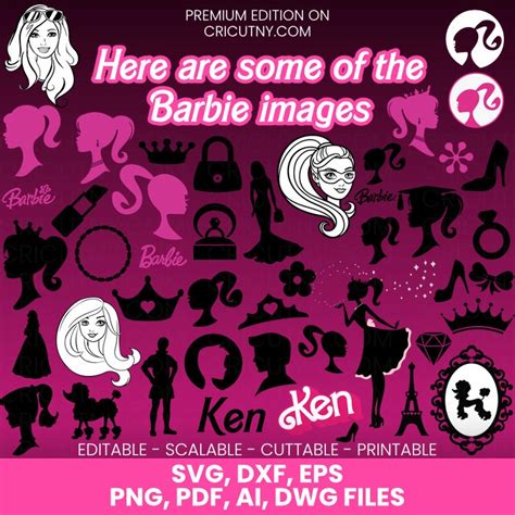 Barbie Silhouette Template