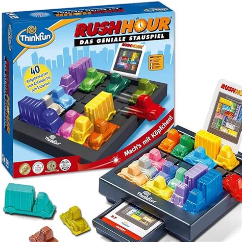 ThinkFun 76301 Rush Hour das bekannte Logikspiel von Thinkfun für